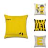 Premium 45x45cm Soft Linen Love Series Cushion Cover For Elegant Sofa Accents