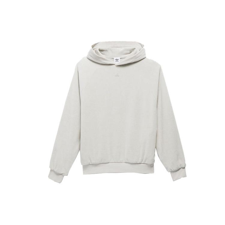 adidas Basketball Velour Hoodie Grey Men s IA3456 XXS