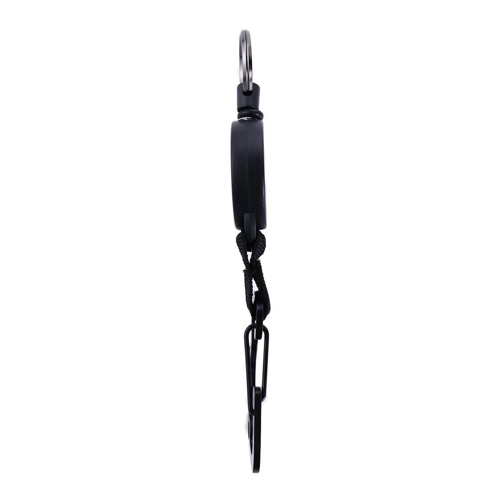 Card Retractable Office Supplies Pull Opener Key Ring Clips Keychain Badge Holder Clip Badge Reel