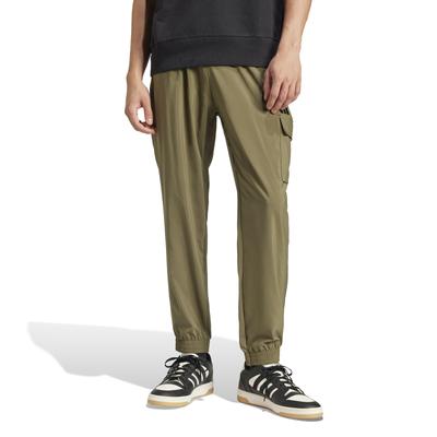 Pantaloni Adidas Essentials SL Cargo Woven Olive Mărimea L, Bărbați KRG21, Strata/Negru (JD1824),