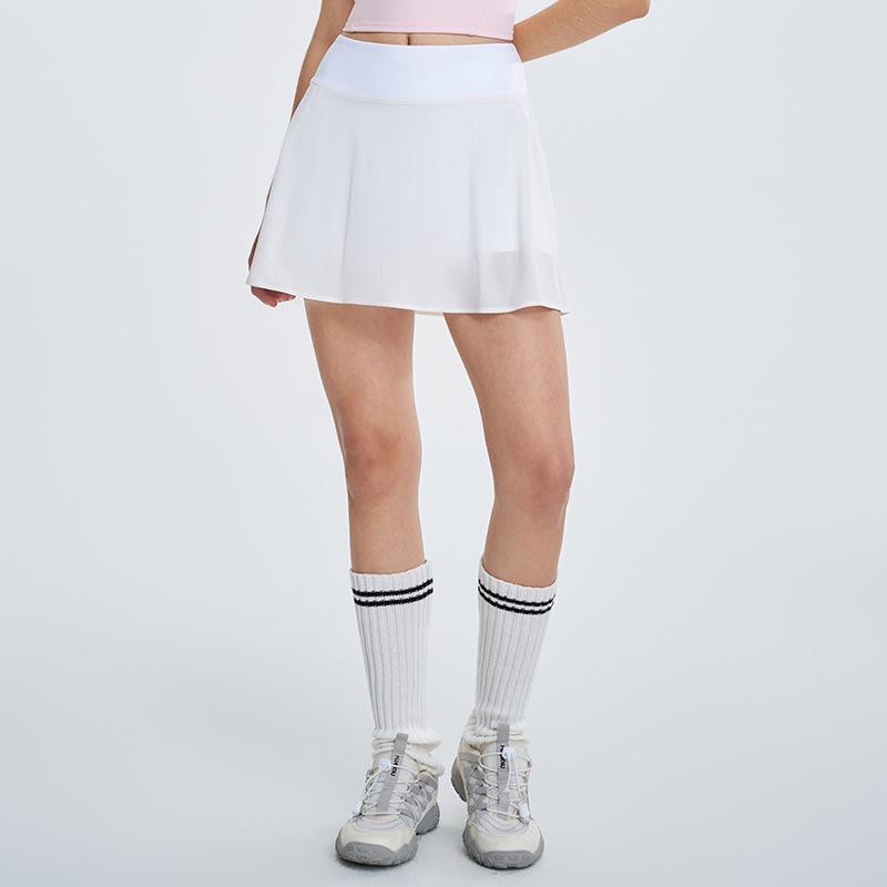 

Women s Quick-Dry Lightweight Tennis Skirt with Elastic Shorts XL