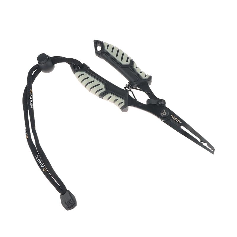 Fishing Pliers Tools Accessories For Goods Tackle Pliers Vise Knitting Flies Scissors Braid Set Fish Tongs Multifunction
