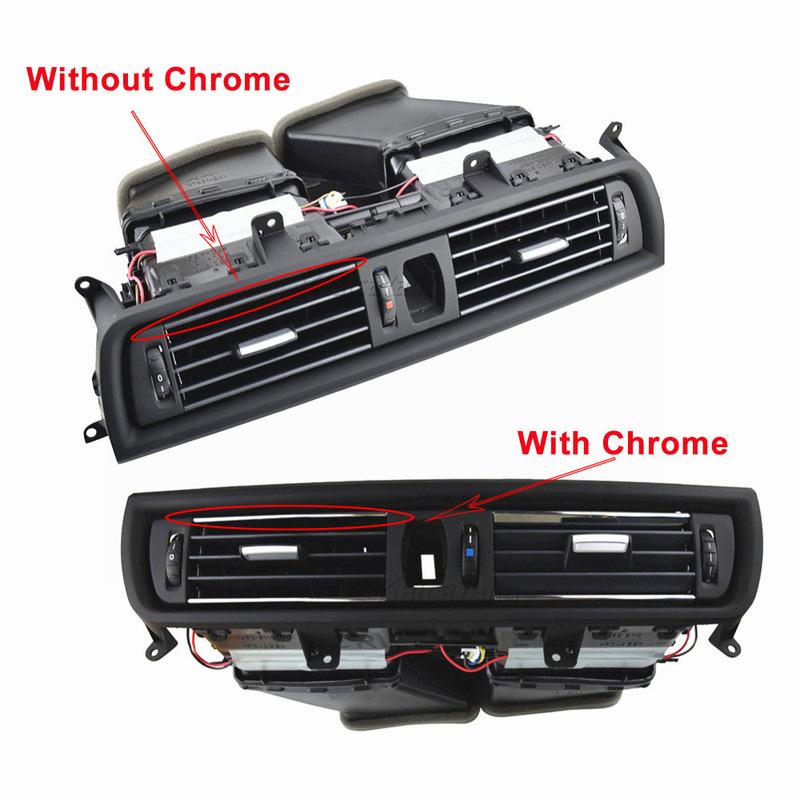 Malcayang For BMW 5 Series F10 F18 Front Console Dash Air Conditioner AC Vent Assembly