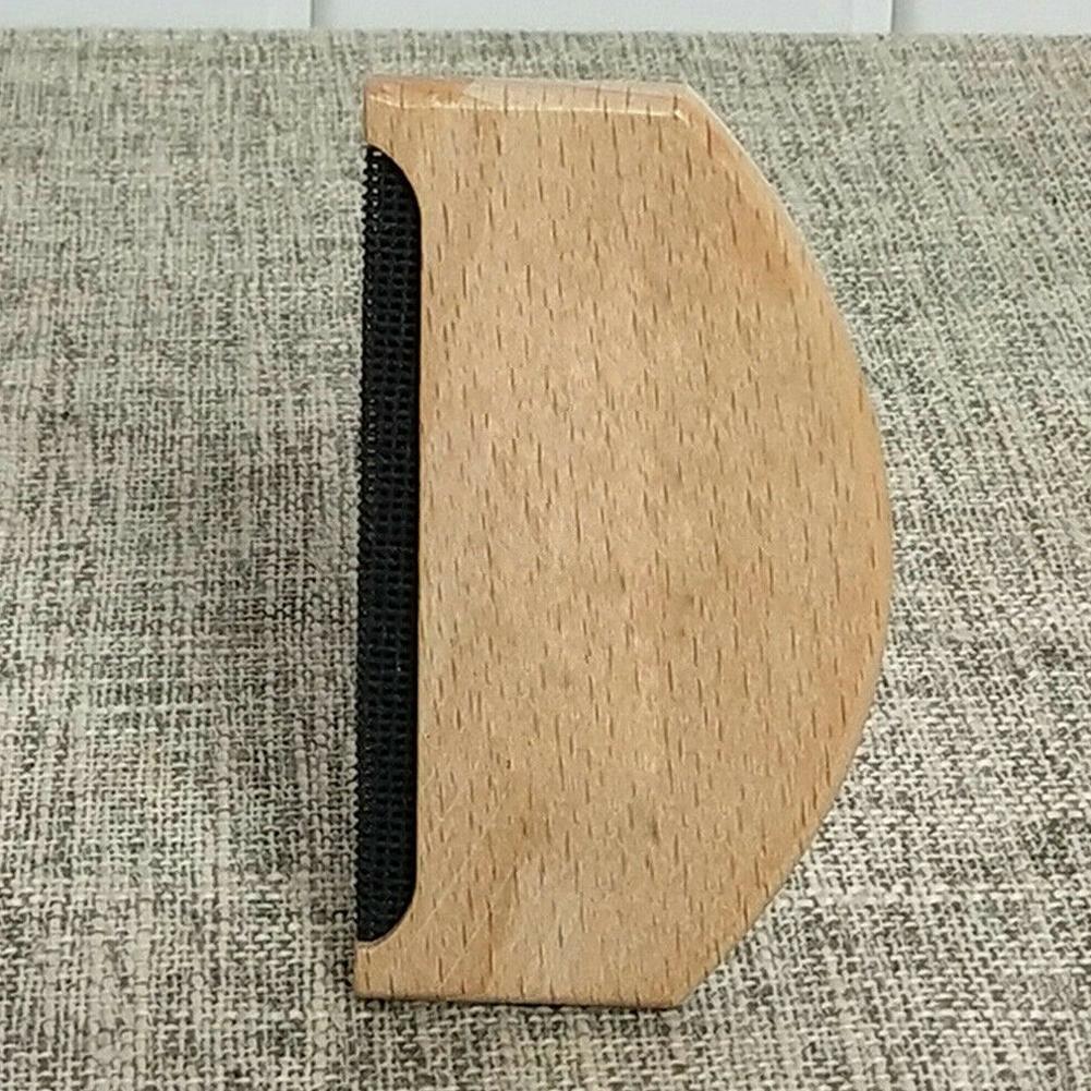Spazzola Pettine Pulizia Portatile Rimuovi Pelucchi Pelo Legno Epilatore Maglione Cashmere Vestiti Lanuggine Tessuto Raschietto Pilling a Pompon