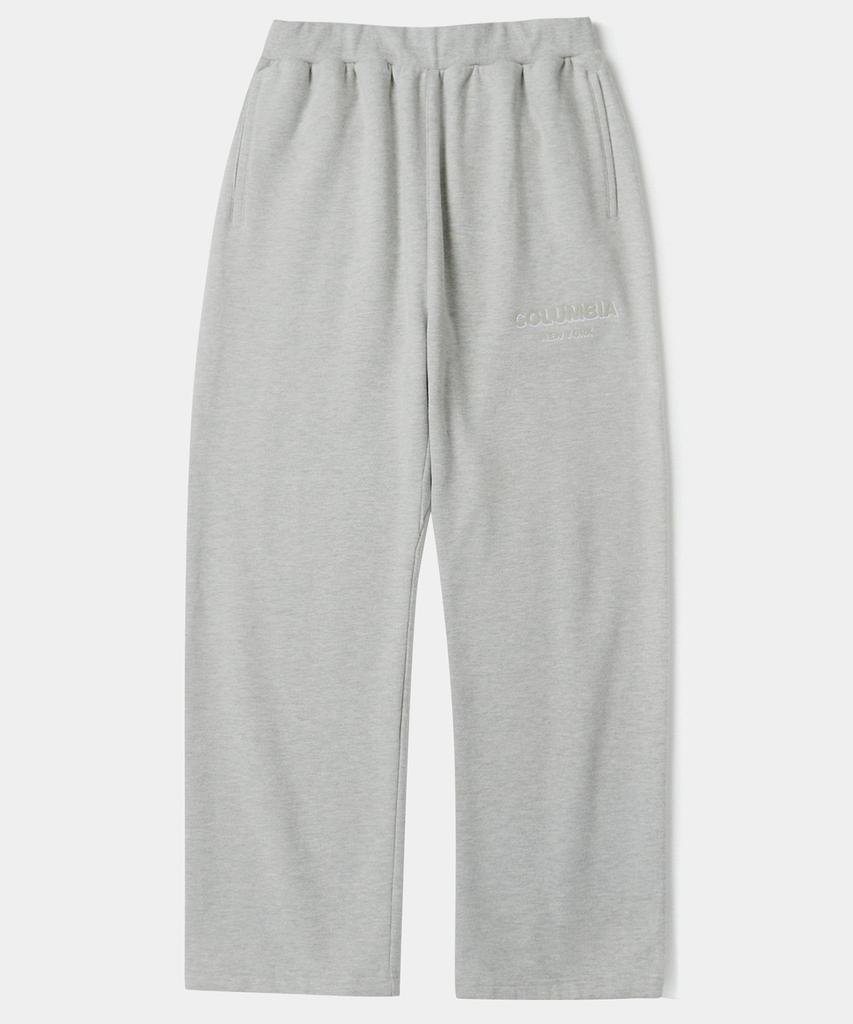 COLUMBIA UNIVERSITY B/S Ny H/Fleece Loose Sweatpants M Gray