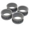 Patru accesorii roată M pentru mașini cu telecomandă, imprimate 3D, diametru interior 42mm, diametru exterior 52mm, lățime 24mm