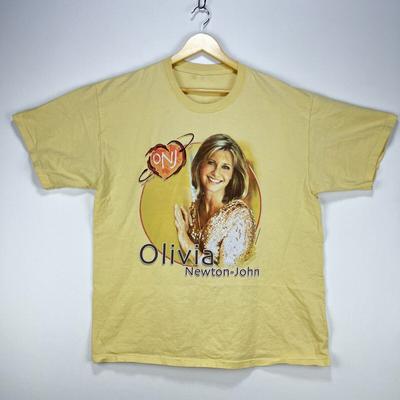 Olivia Newton-John Heartstrings Tour Für Männer Frauen Baumwoll-T-Shirt