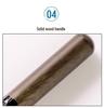 Bai Sui Shan Yang Green Sandalwood Large Soft Animal Hair Powder & Contour Brush