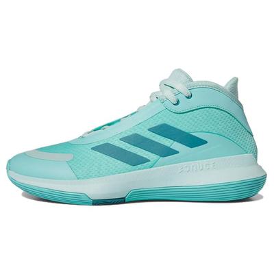 Bounce Legends Round Toe Lace-Up Non-Slip Wear-Resistant Low-Top Basketball Shoes Unisex Basketball Shoes Light-Blue IE9279