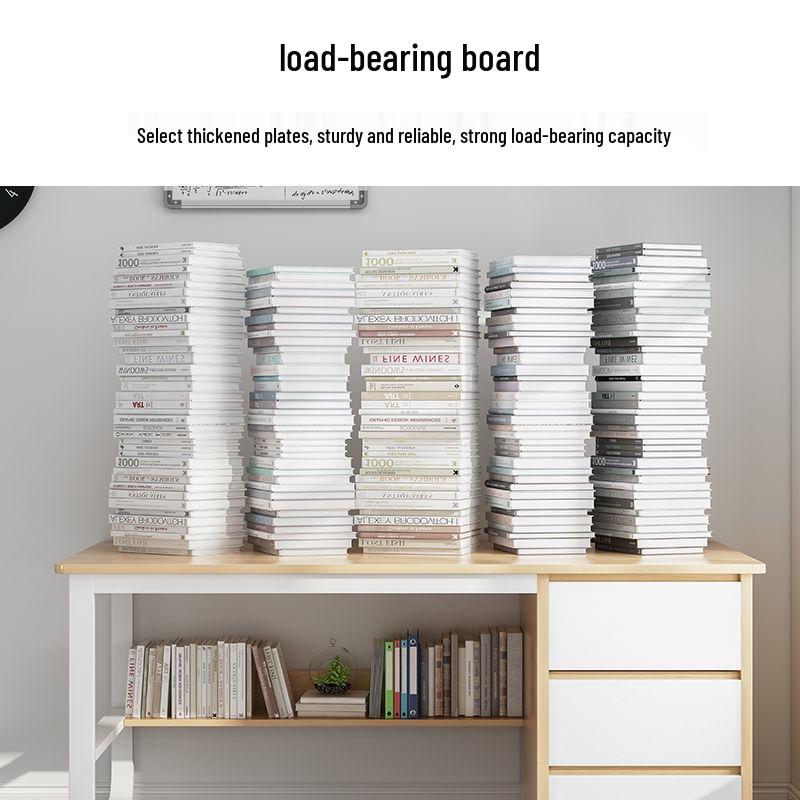Simple Student Writing Desk with Drawer - Home Office Study Table