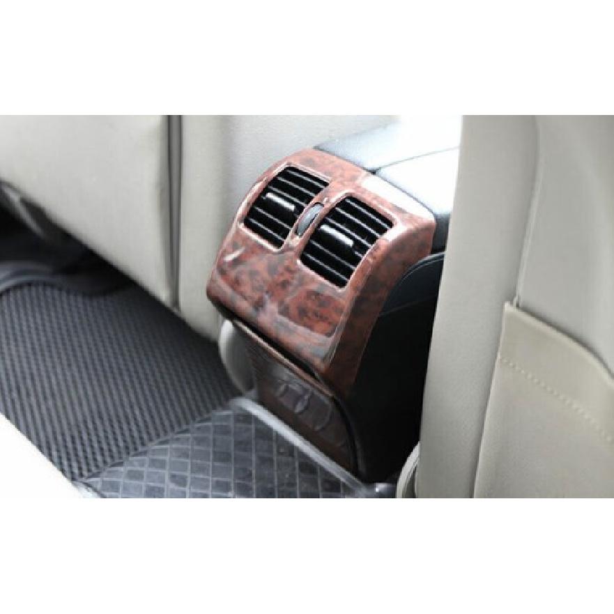 Cover Trim 2008-2014 For Benz C-Class W204 Agate Wood Grain Rear Air Outlet Vent