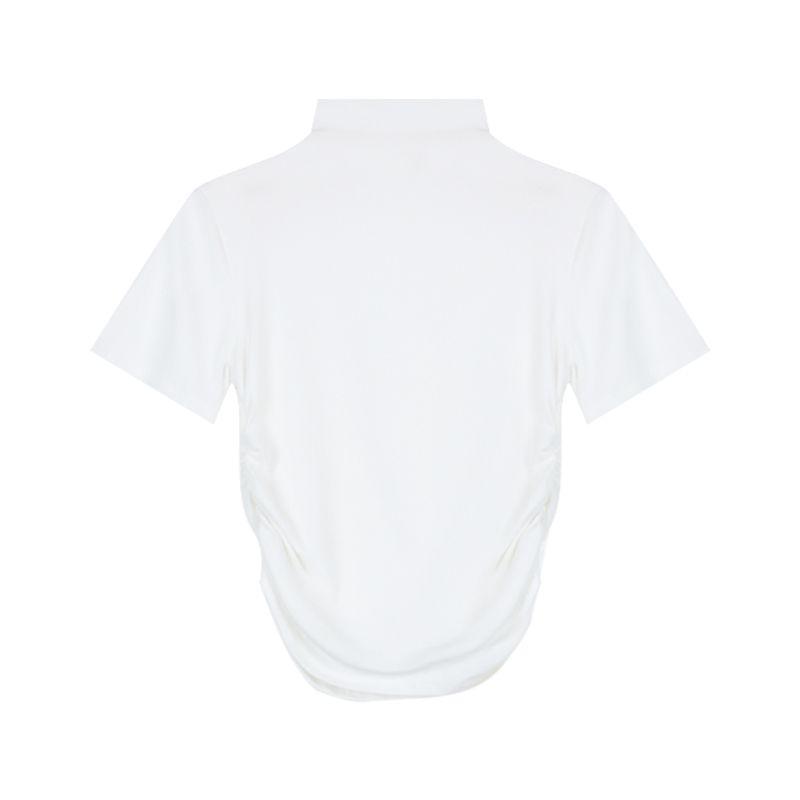 Silm Women's Summer Short Sleeve T-shirt Top Bottoming Shirt