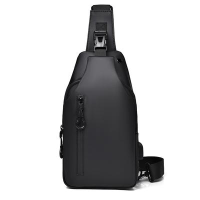 Herren Brusttasche Große Kapazität Einzel-Schulter Umhängetasche Lässige Hängende Tasche Wasserdichter Outdoor-Reise Rucksack Modische Herren-Tasche