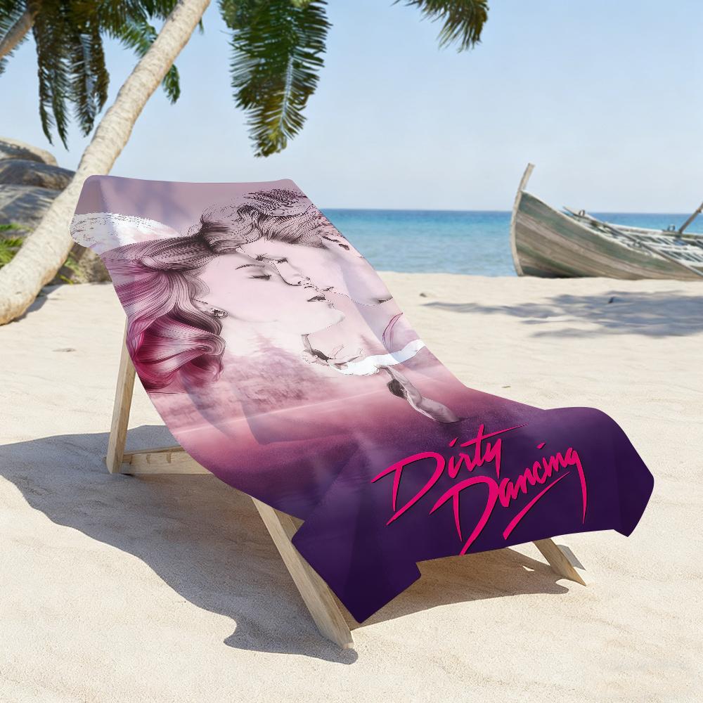 Classic Film Dirty D-dancing Beach Towel For Beaches Yoga Studios Gyms Hot Springs Swimming Pools And Picnics