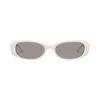 Gentle Monster Dust Musk W2 White Silver Unisex Eyewear