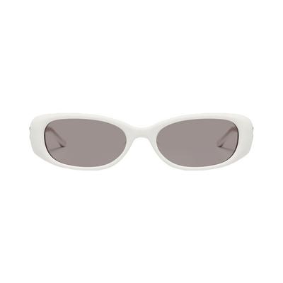 Gentle Monster Dust Musk W2 White Silver Unisex Eyewear