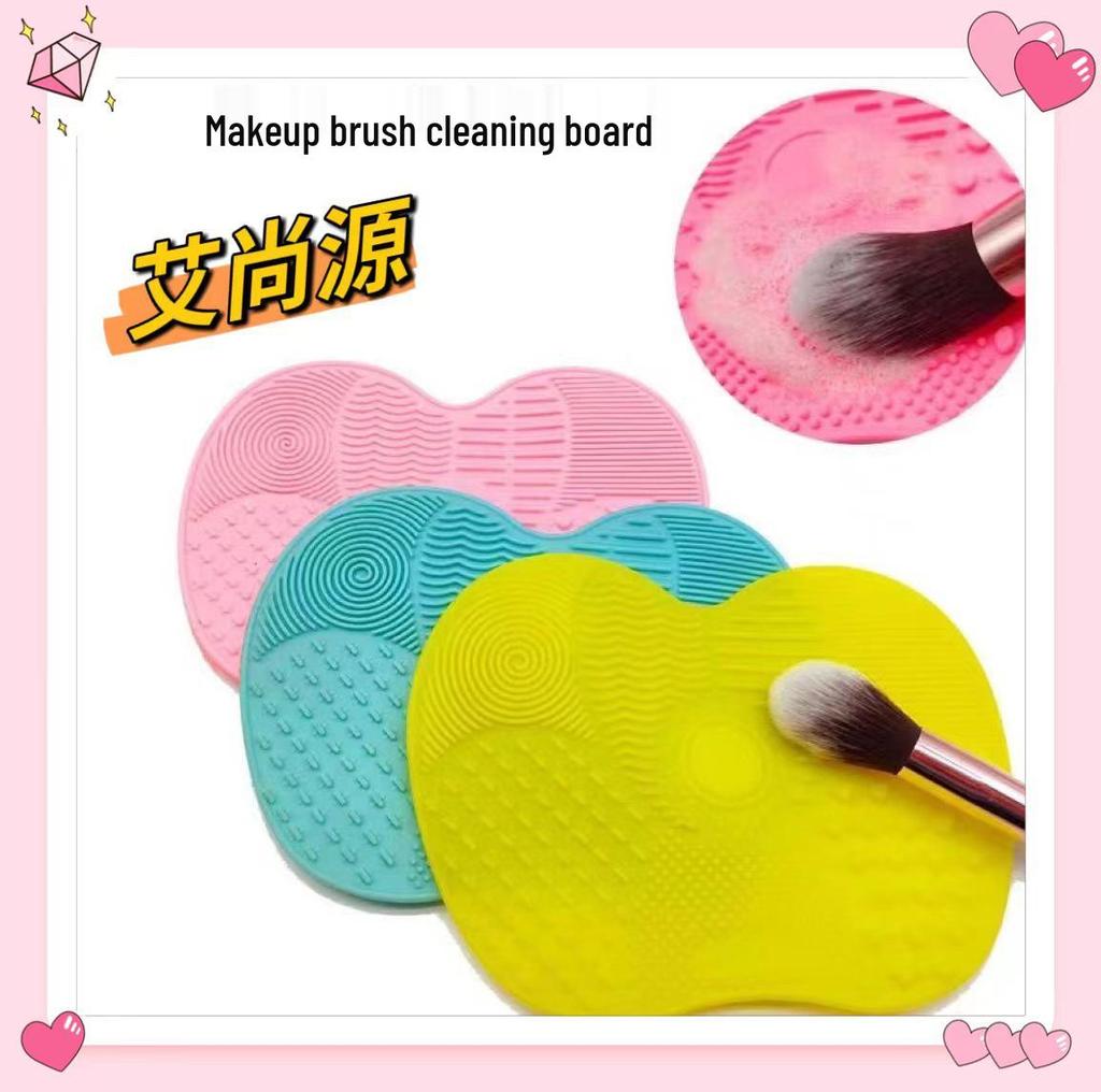Silicone Makeup Brush Cleansing Pad with Suction Cup