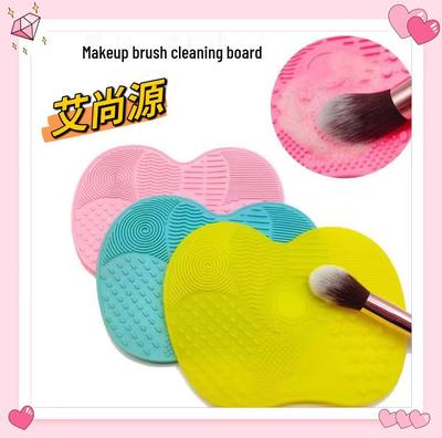Silikon Make-up Pinsel Reinigungsunterlage mit Saugnapf