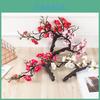 Artificial Flower Bonsai Plum Tree With Silk Flowers For Home Decor And Photography Props