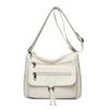 Soft Leather Single-shoulder Crossbody Bag for Middle-aged and Elderly Mothers