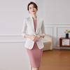 Women's Formal Mid-Sleeve Blazer & Dress Set