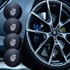 56/60MM Car Wheel Center Hub Caps Sticker Tire Rim Covers Accessories For Volkswagen Passat Polo Golf Beetle Caddy Up Eos Tiguan
