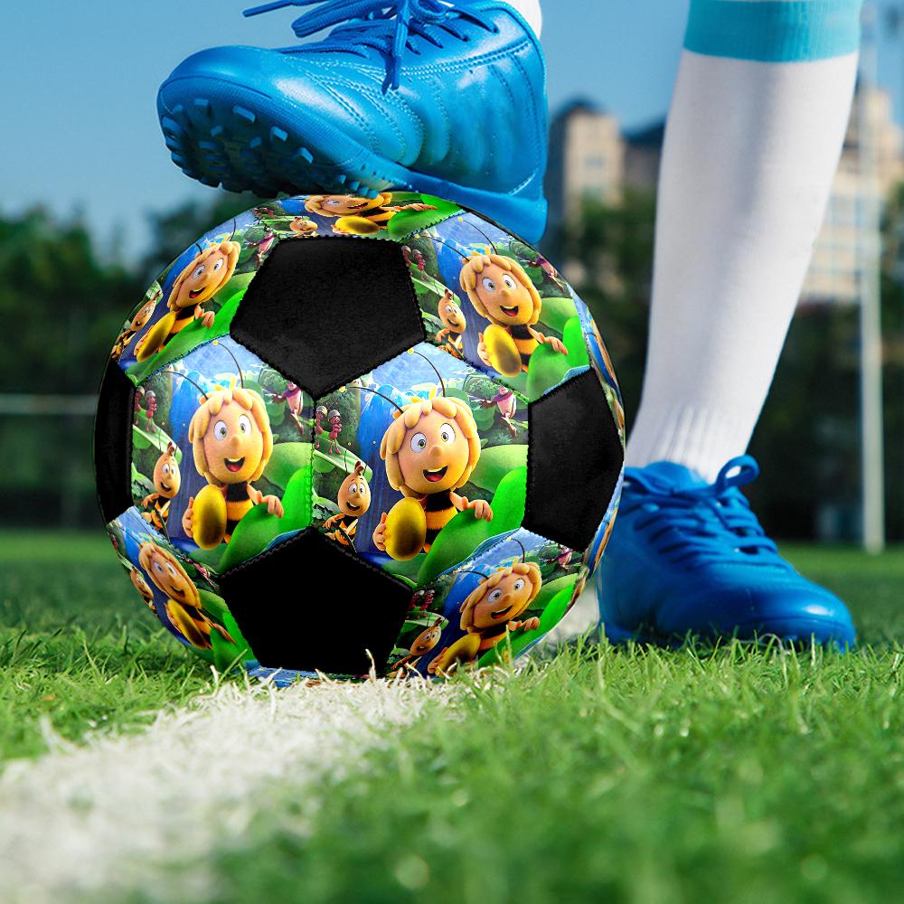 Maya the Bee Theme Size 5 Soccer Ball, Suitable for Both Indoor and Outdoor Matches, a Gift Suitable for Everyone.