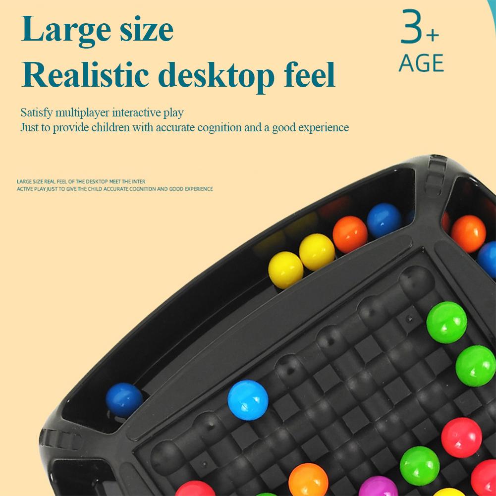 Regenbogen-Brettspiele für Kinder, Puzzle, magisches Schachbrettspiel, Farbabstimmung, Eliminierungsspiel, Spielzeug-Set für Geschenke