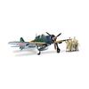Tamiya 1/48 Masterpiece Series No.27 Japanese Navy Zero Type Carrier Fighter 52 C Type A6M5c Plastic Model 61027