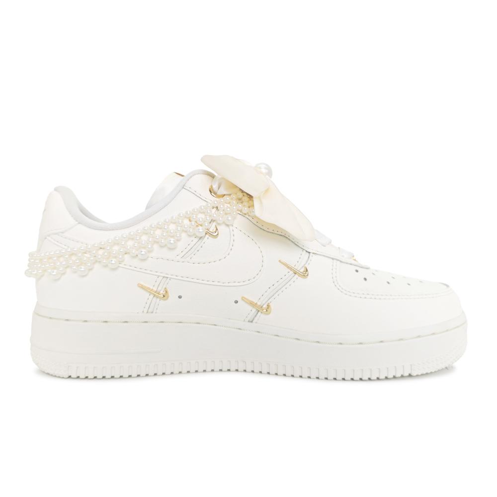 Nike Air Force 1 Pearl Promise Coverage Abrasion Resistant Coverage Abrasion Resistant Low Top Skateboard Shoes Women's FV3654-111(Team598-)