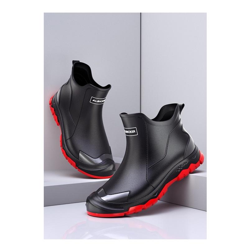 Couple's Fashionable Outdoor Rain Shoes Water Wading Anti Slip Rubber Shoes