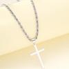 Fashionable Crosses Pendant Necklace Elegant Styles for Men and Women Sturdy Alloy Minimalist Jewelry Accessory