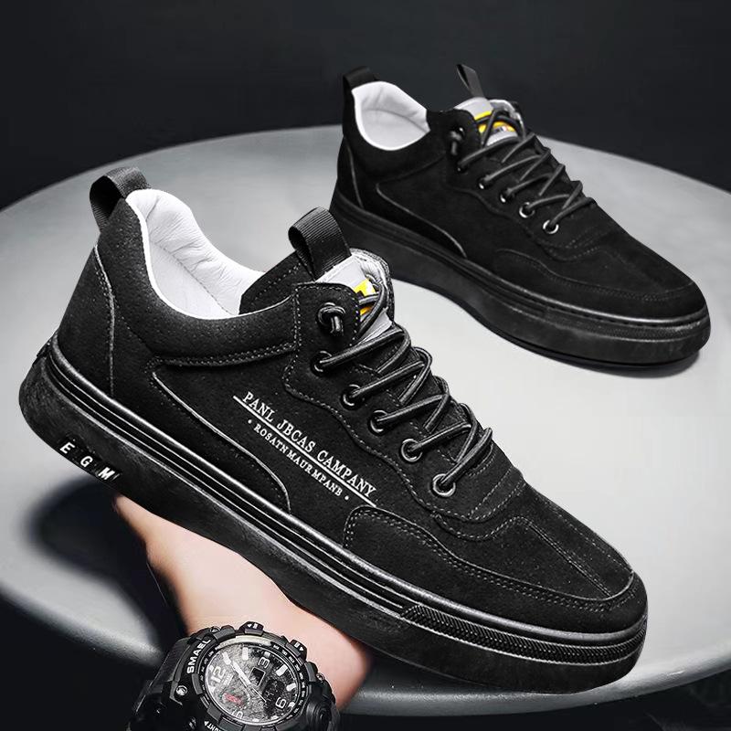 

Модная мужская обувь Весна Защита труда Водонепроницаемая Универсальная Повседневная Рабочая обувь На толстой подошве Мужские кеды 2025 Новое издание 39