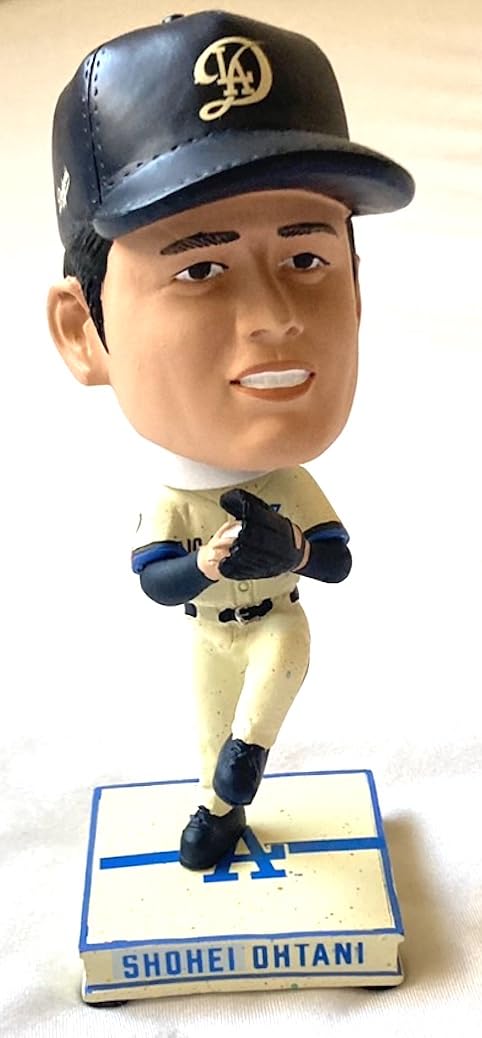 

Кукла-пузырь с головой из Los Angeles Dodgers Shohei Otani City Connect Limited Design Major Official [Ограниченный тираж 10 000 штук] 4,5 дюйма, Кувшин, [Предмет] жёлтый