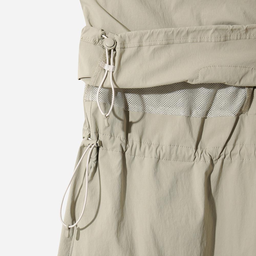 DOD Women'S) Brina Short Sleeve Hooded Dress (Beige)
