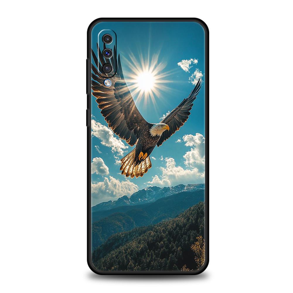Eagle Phone Case For Samsung A56 A36 A26 A24 A16 A14 A12 A32 A50 A70 A20S A22 A30 A40 A34 A54 A42 A52 A04s A06 5G Cover