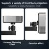 Foldable Wall Mount Bracket 90x64mm Featuring Two Axises for Projection and Camera Compatibility Wall Mount