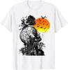 Vintage Funny Hangover Human Tree Retro Artistic Sunset T-Shirt