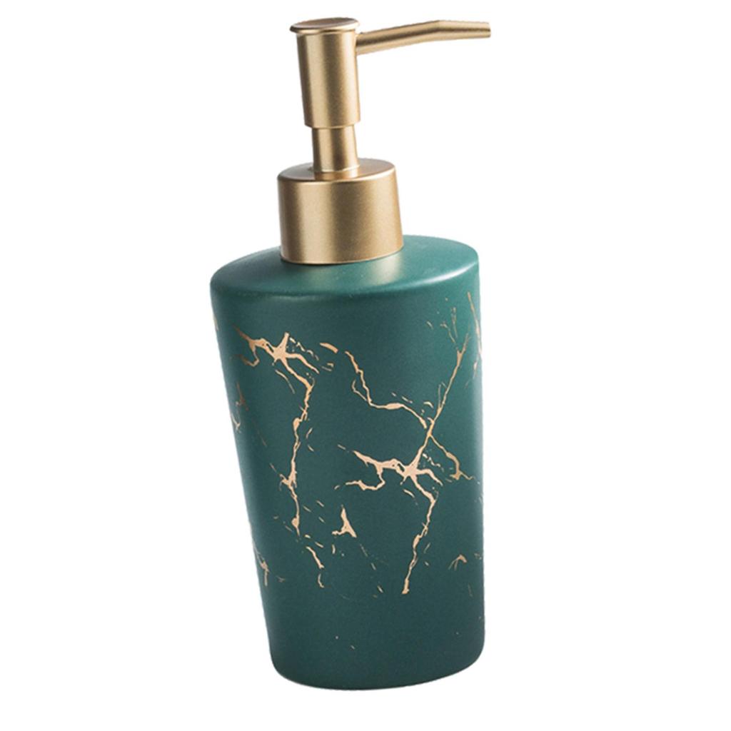 Dispenser Ricaricabile 250ml Bottiglia con Motivo Marmo Fornitura Hotel Decorazione