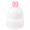 LED Ambiance Lamp Rabbit Shape Dynamic Projection Night Light with Round and Long Strip Films for Bedroom Game Room