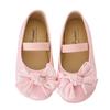 [Babyzzam] Girls' Pink Bubble Ribbon Flats [BB464-10009]