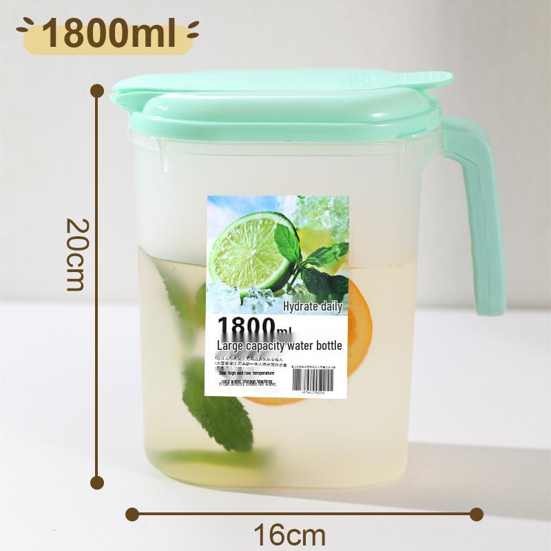 High-Temperature Resistant Large-Capacity Cold Water Pitcher with Lid Filter