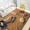 3D Floor Mat Rugs Kitchen Beach Waves Runner Carpet Kitchen Washable Non-slip Living Room Carpet Marine Bath Mat Absorbent