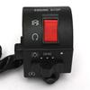 Universal Motorcycle 7/8" 22Mm Handlebar Horn Turn Signal Electrical Start Switch  12V Dc
