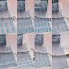 French Manicure Strip Nail Forms Fringe Tip Guides Sticker Diy Wavy Line Nail Art Tips Guides Stickers Stencil Decoration Tool
