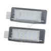 For Renault Scenic 2 3 Fluence Captur Espace 4 Grand Modus Zoe BFM Laguna Sport Tourer Car LED License Number Plate Light Lamps License Plate Lights