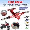 Para BMW F700GS F800GS F800GT F 700 GS F 800 GT Acessórios para Motocicleta Suporte de Placa de Licença Traseira Eliminador de Rabeta