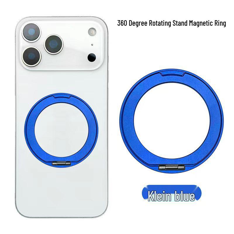 360° Rotating Magnetic Phone Holder & Ring Stand