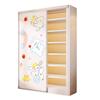 Steel Bookshelf with Whiteboard Doors, Multi-Layer Library Bookcase, Children's Picture Book Rack