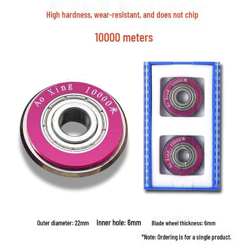 Manual Glass and Tile Cutting Machine with T-Type Alloy Blade Accessories